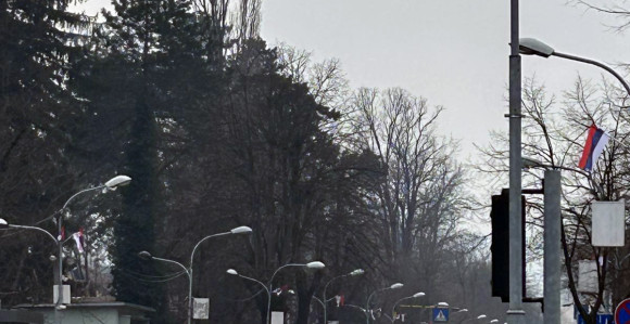 Zastave Srpske i Srbije ukrasile ulice Banjaluke