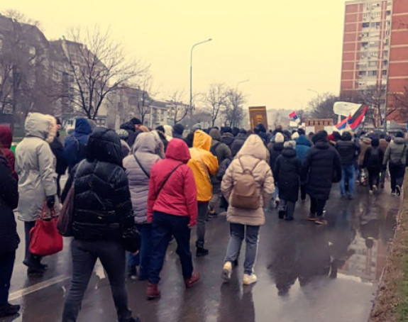 Kragujevac: Protest studenata u blokadi, blokiran bulevar