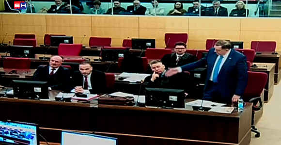 Pogledajte video iz sudnice sa ročišta Dodiku i Lukiću