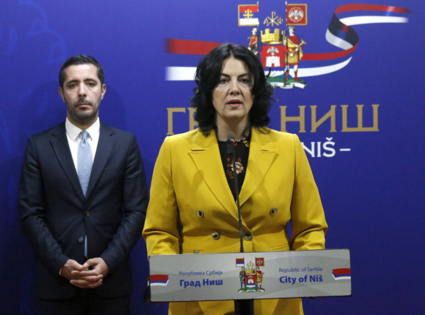 Privedena bivša gradonačelnica Niša Dragana Sotirovski