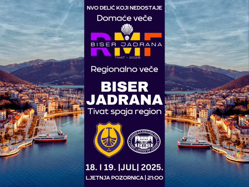 Muzički festival "Biser Jadrana" Tivat 2025. otvorio konkurs za nove kompozicije
