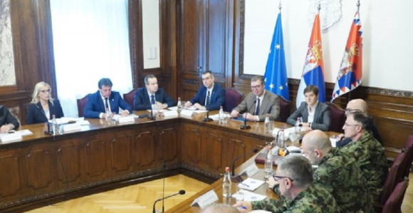 Zakazana sjednica Savjeta za nacionalnu bezbjednost Srbije
