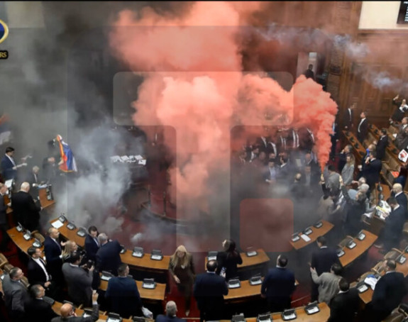 Nadležni istražuju incidente u Skupštini Srbije