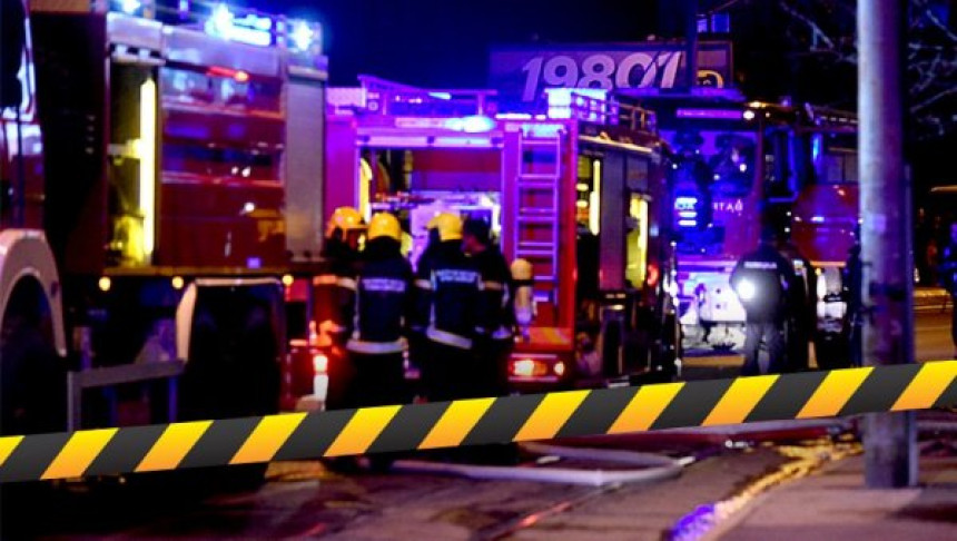 Пожар у Чика Љубиној у Београду, нема повређених