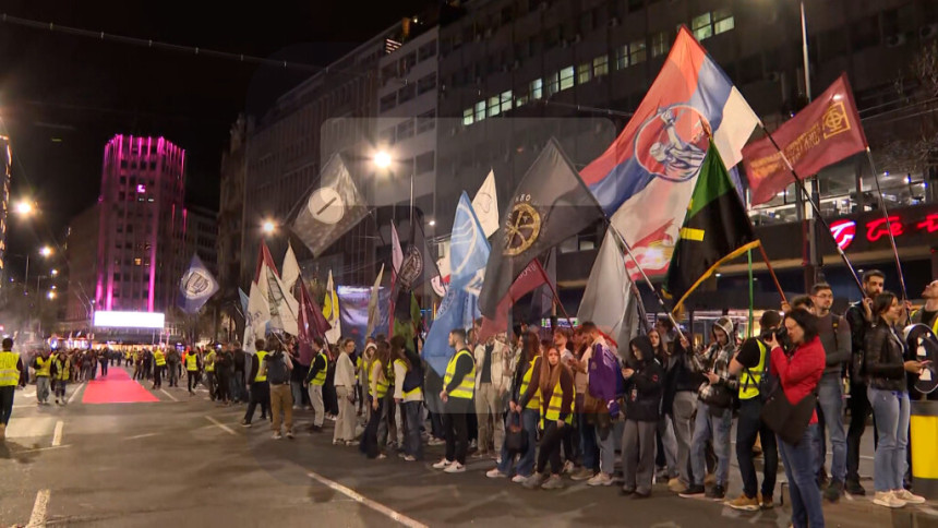 U Beograd stižu studenti u blokadi iz unutrašnjosti