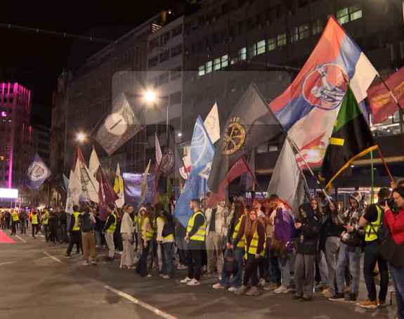 U Beograd stižu studenti u blokadi iz unutrašnjosti