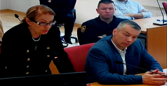 Sud: Pogledajte dio snimka sa ročišta Nenadu Nešiću