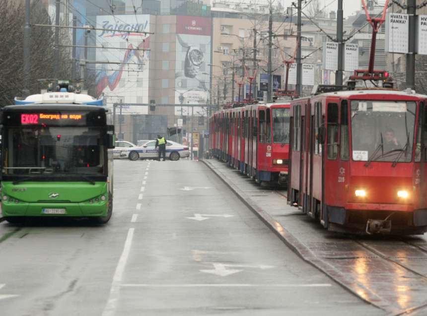 I danas blokade, u BG onemogućen prevoz putnika