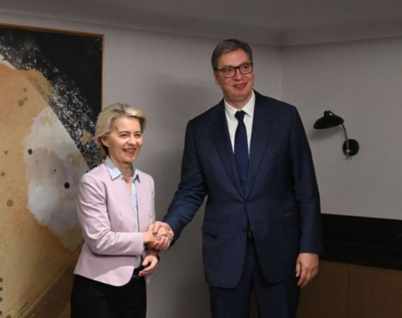 Vučić sutra sa Ursulom fon der Lajen i Antoniom Koštom