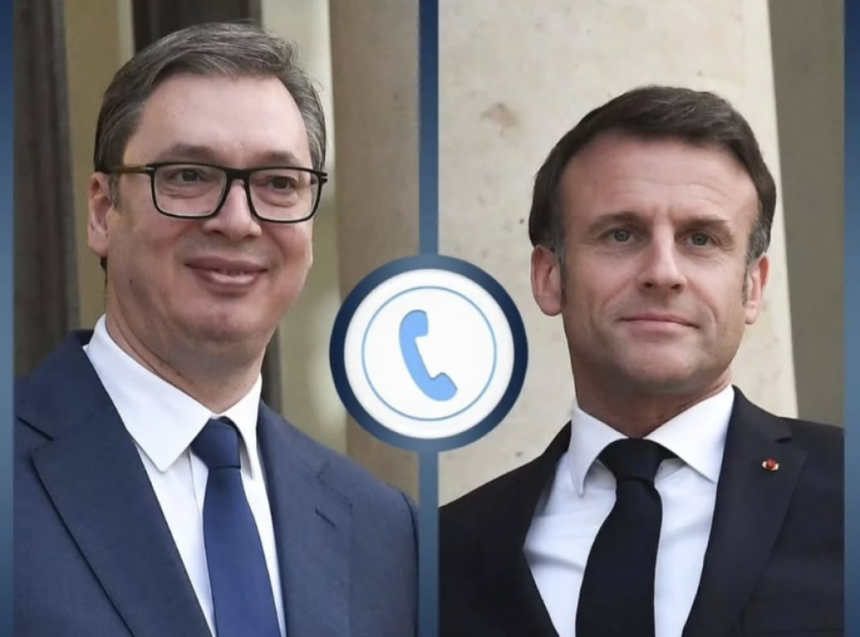 Vučić razgovarao sa Makronom, novi susret u aprilu