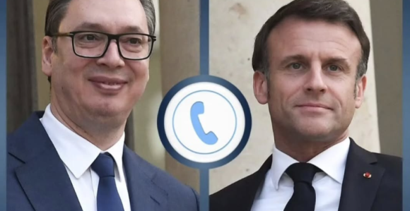 Vučić razgovarao sa Makronom, novi susret u aprilu