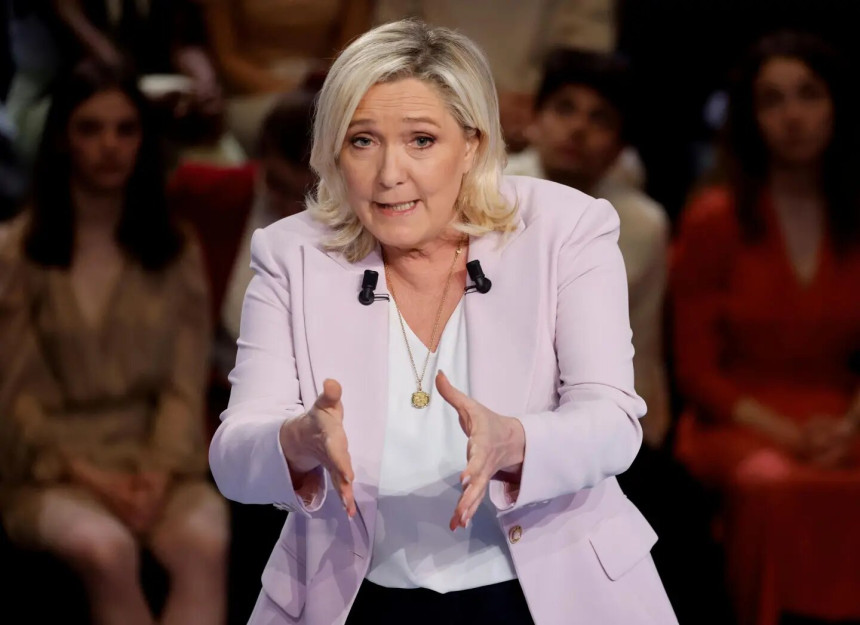 Le Pen: Eliminisana sam ja, ali i milioni glasova Francuza