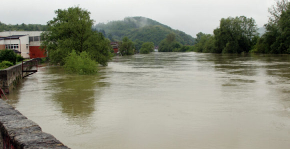 Kostajnica: Ukinuto vanredno stanje odbrane od poplava