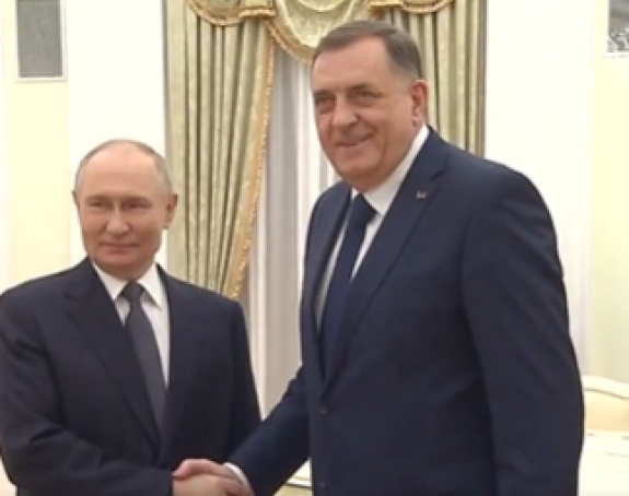 Владимир Путин и Милорад Додик се састали у Кремљу