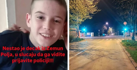 Policija traga za dječakom nestalim u Zemun polju