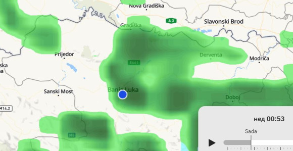 Nagla promjena vremena, nevrijeme sve bliže Srpskoj