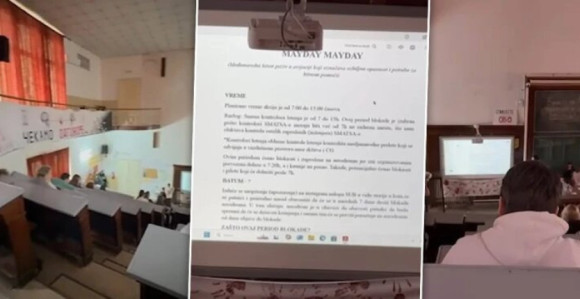 VJT traži podatke o planovima studenata da blokiraju aerodrom