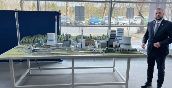 Nešković u obilasku termoelektrane u Sloveniji