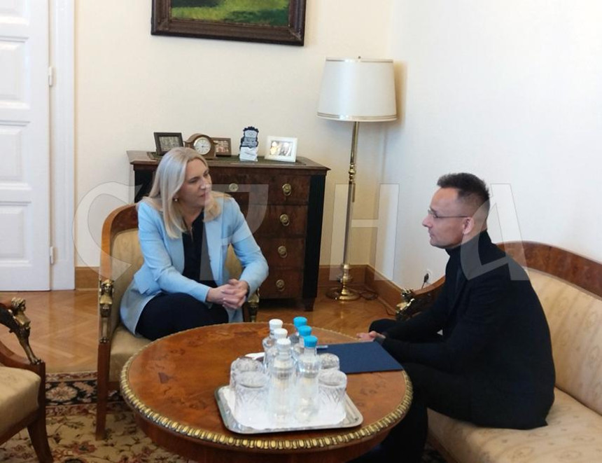 Cvijanovićeva zahvalna Mađarima na razumijevanju