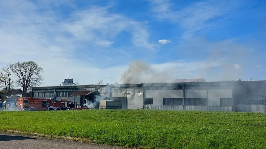 Drugi požar u Prijedoru, gori fabrika "Cimss"