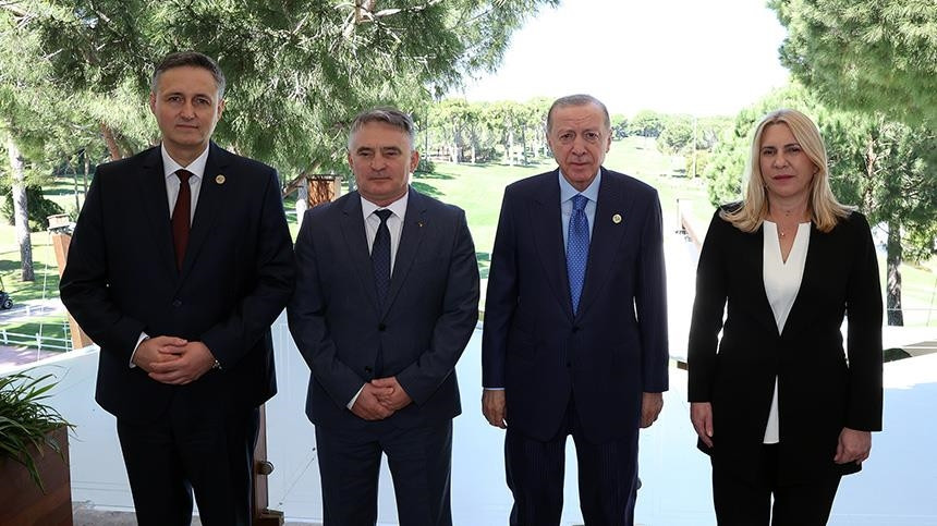 Sastanak članova Predsjedništva BiH  sa Erdoanom