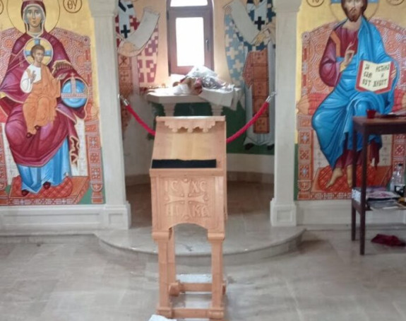 Oskrnavljena pravoslavna crkva u Mostaru