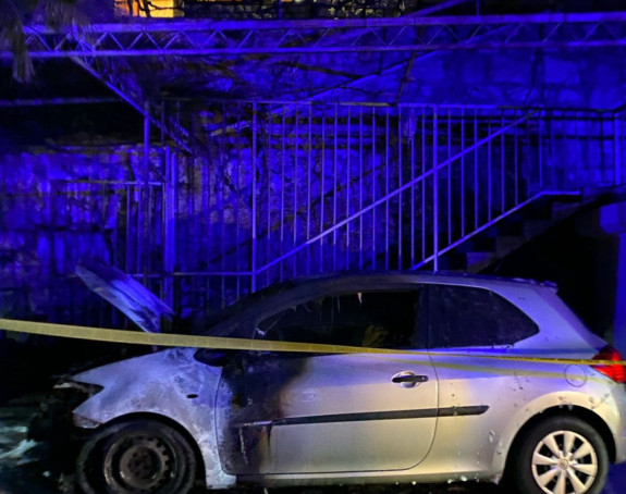 Nadležni ćute: Ko je zapalio automobil Nebojše Vukanovića?