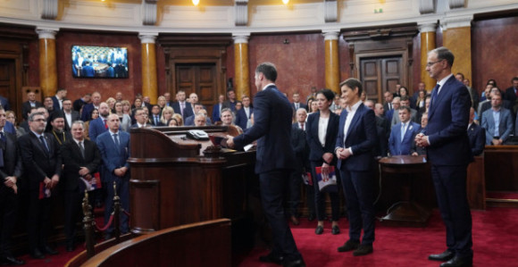 Novi premijer Srbije i ministri položili zakletvu