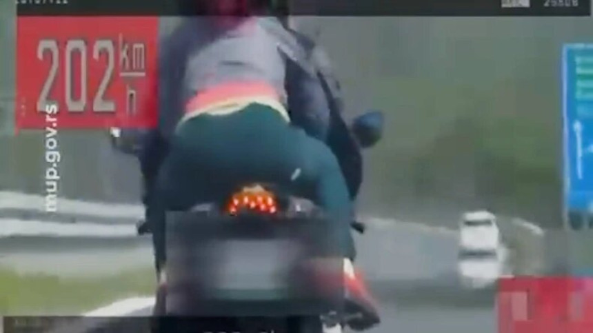Vozio 202 km/h tamo gdje je ograničenje 80 km/h (VIDEO)