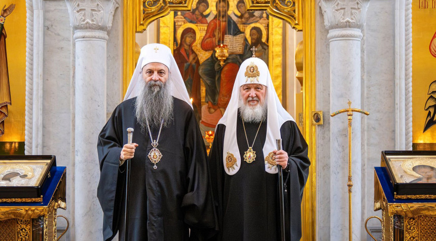 Putin se sastao sa patrijarhom srpskim i ruskim patrijarhom