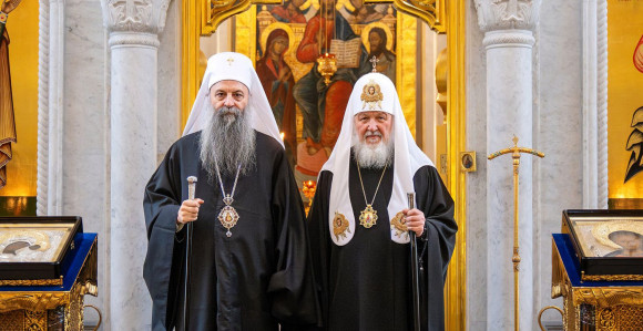 Putin se sastao sa patrijarhom srpskim i ruskim patrijarhom