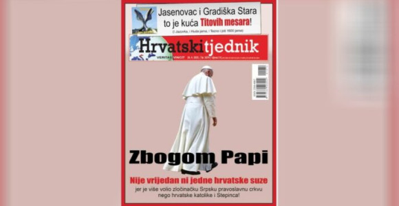 HN: Zbogom Papi - Nije vrijedan ni jedne hrvatske suze
