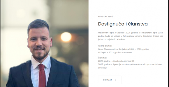 Banjalučanin pravno pokriće Džombićevih studija za Comsar