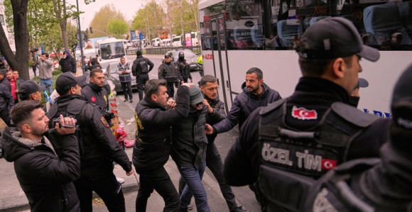 Protesti, sukobi i hapšenja za Prvi maj u Istanbulu