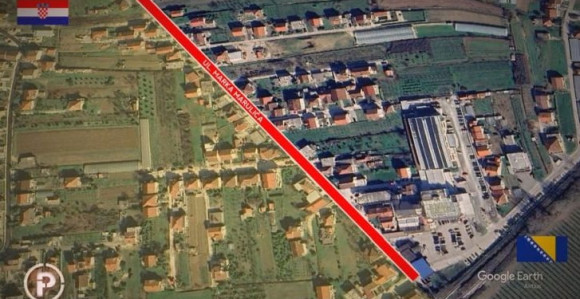 Problemi stanovnika ulice koja je i granica HR i BiH