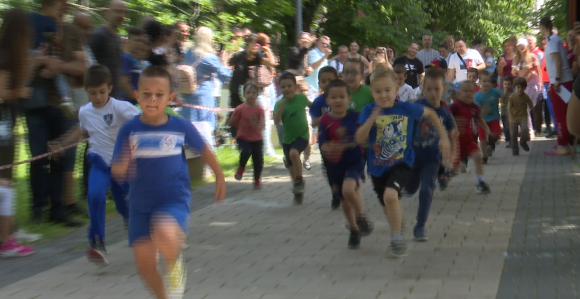 Dječija trka: Djeca trče za čistu i zdravu Semberiju