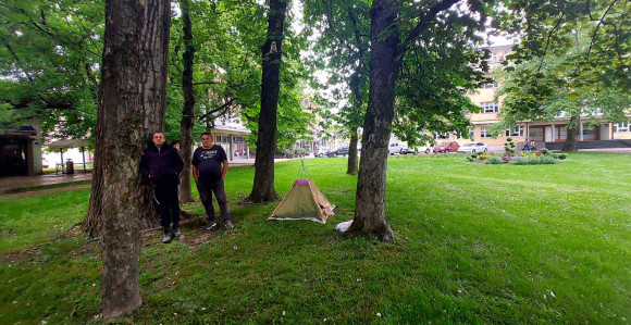 Prijedor: Protest u parku kod gradske uprave zbog poplava