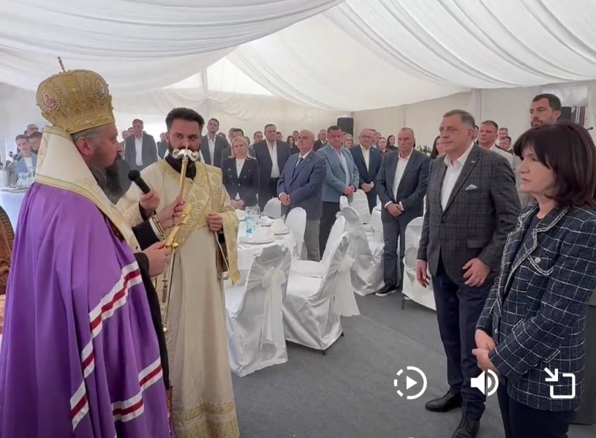 Dodik uz muziku i veselje pod šatorom obilježio Đurđevdan