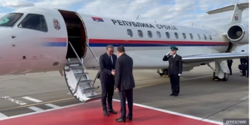 Vučić stigao u Rusiju, doček prenosila uživo glavna ruska televizija (VIDEO)