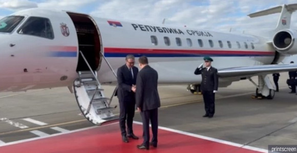 Vučić stigao u Rusiju, doček prenosila uživo glavna ruska televizija (VIDEO)