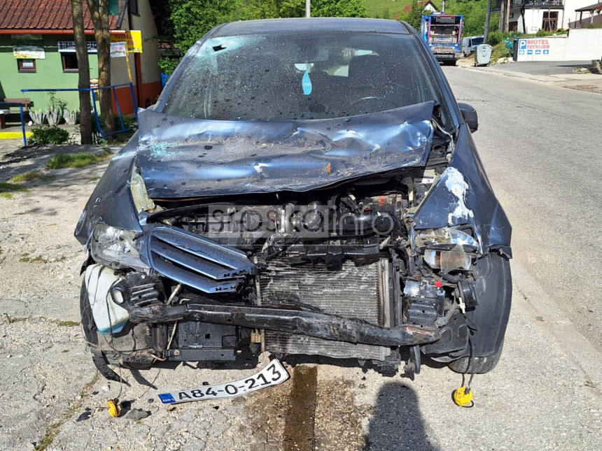 Automobilom udario u kuću, srećom niko nije stradao