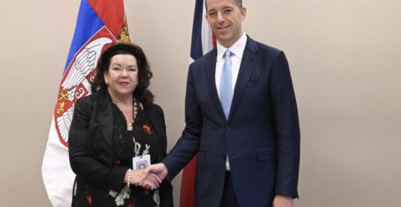 Marko Đurić razgovarao sa Karen Pirs i o KiM