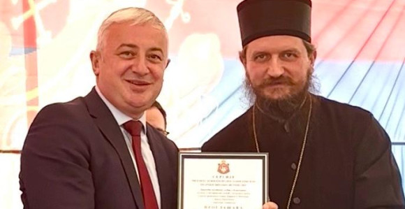 Borenović u Donjoj Tramošnji na osvećenju hrama