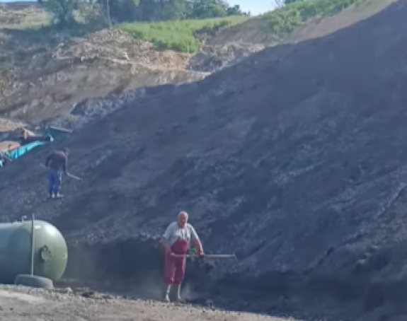 Zabrinjavajući snimak iz Bukove Kose - Gori lignit