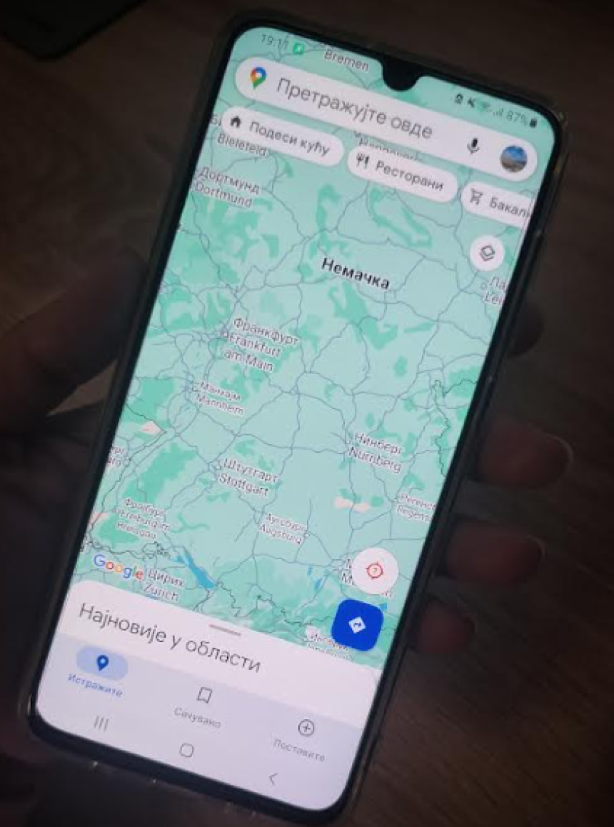 Greška u Google mapama zakrčila auto-puteve