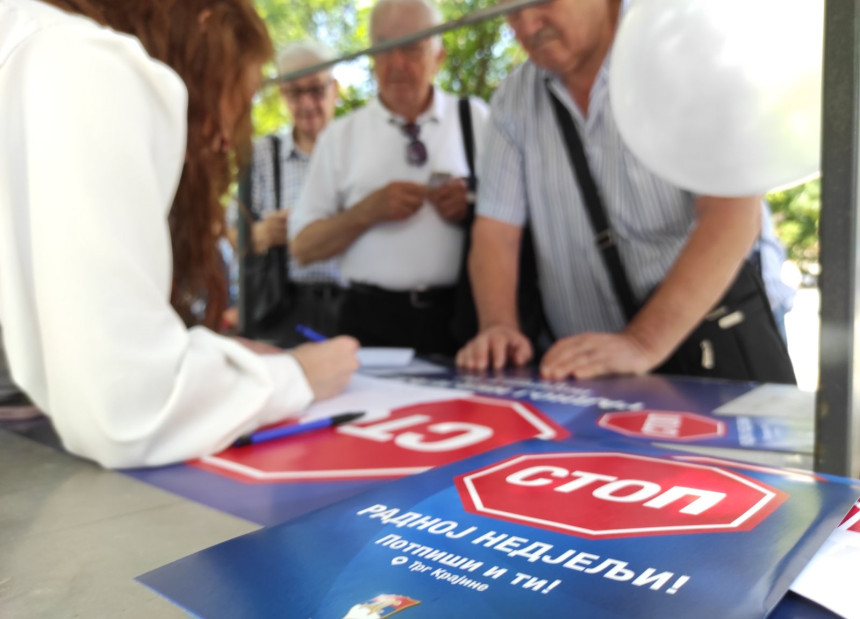 Раљић: Петицију о нерадној недјељи гурају под тепих