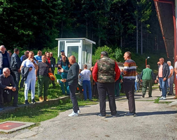 Štrajk u ŠG "Vučevica": Radnici iznijeli zahtjeve upravi