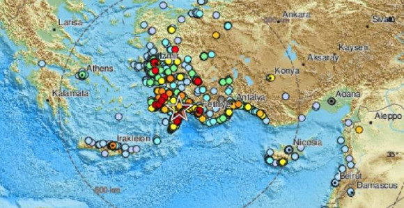 Snažan zemljotres pogodio Tursku i Grčku (VIDEO)
