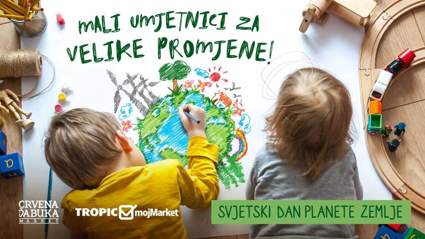 Realizovan projekat „Mali umjetnici za velike promjene“