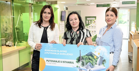 Završena rođendanska nagradna igra ATOS Banke – uručene tri vrijedne nagrade!
